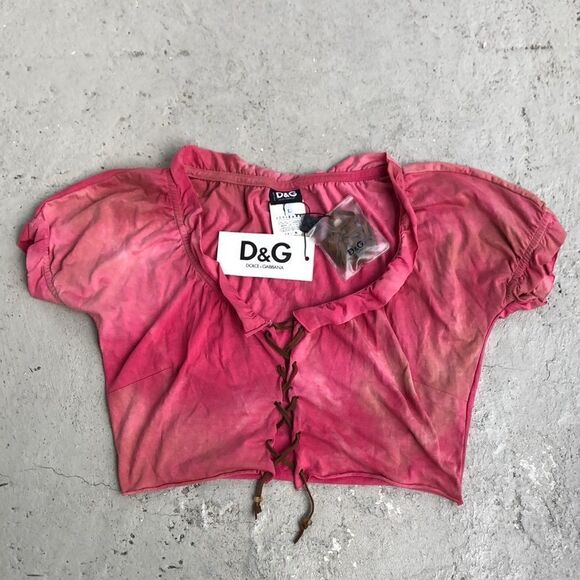 NOT FOR SALE Dolce and Gabbana crop top - Picture 1 of 9